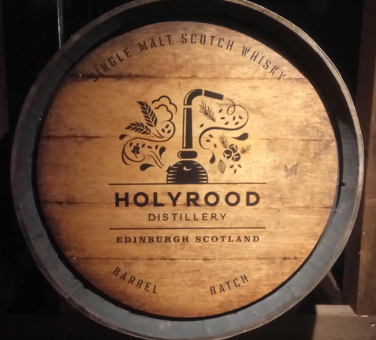 ホリールード 0年 Sherry Hogshead Cask No.BW2093