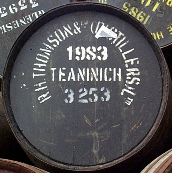 ティーニニック 10.4年 Refill Hogshead Cask No.FMH#705035