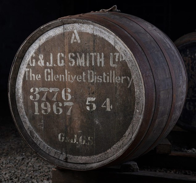 グレンリベット 54年 1st fill sherry Hogshead Cask No.FM#2365